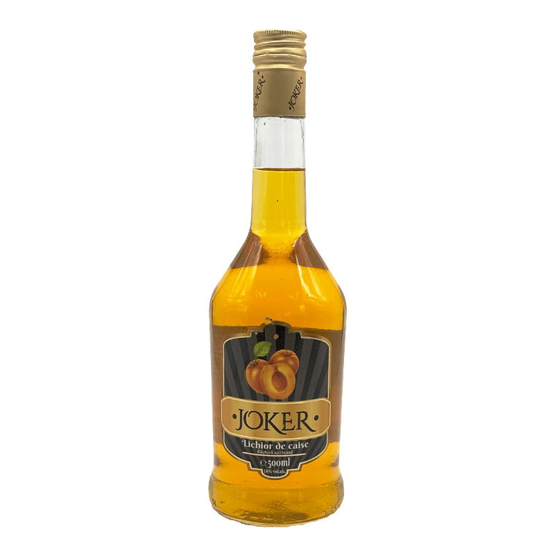 Beverages Lichior JOKER Caise 16% 0.5L ETICHETĂ ZGÂRIATĂ