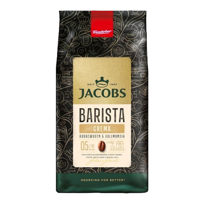 Detergent Cafea Jacobs Barista Crema Boabe 1kg