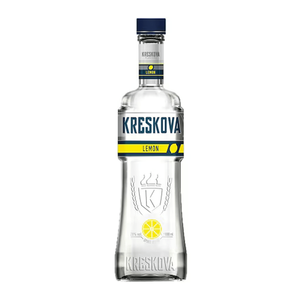Beverages Vodka Kreskova Lemon 28% 1L