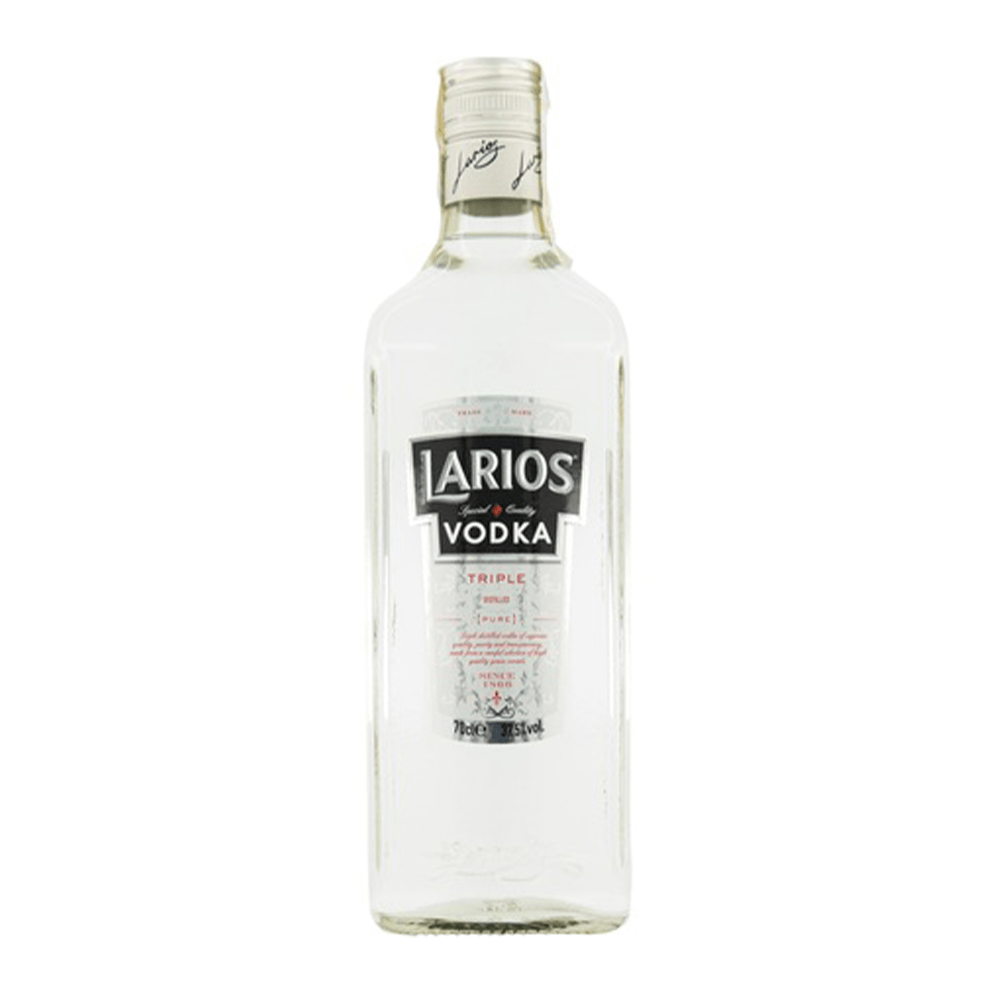 Beverages Vodka Larios 37.5% 0.7L