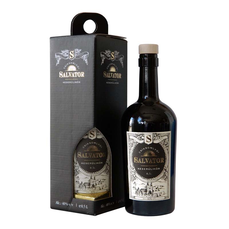 Beverages Lichior Salvator 40% 0.5L + Cutie