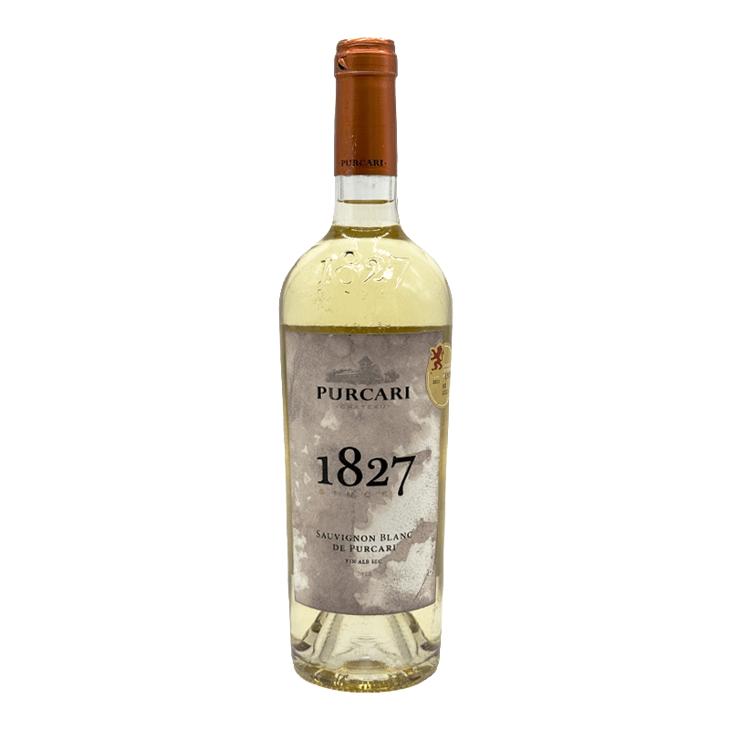 Beverages Vin Alb Purcari Sauvignon Blanc Sec 0.75L ETICHETĂ ZGÂRIATĂ