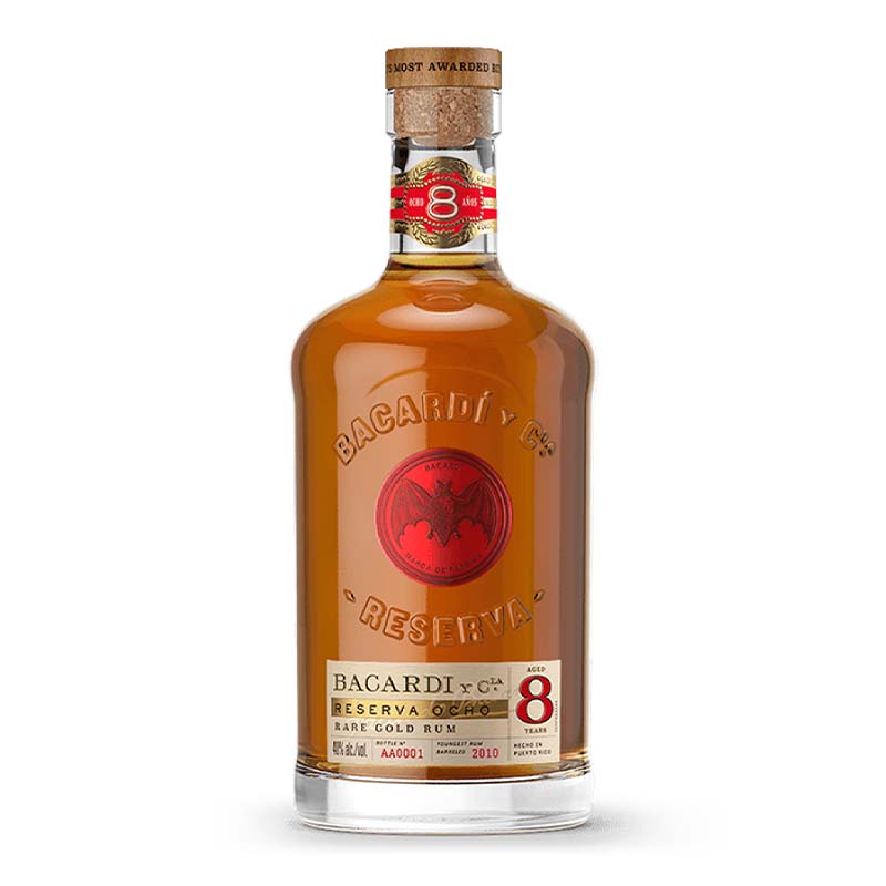 Beverages Rom Bacardi 8 YO 40% 0.7L