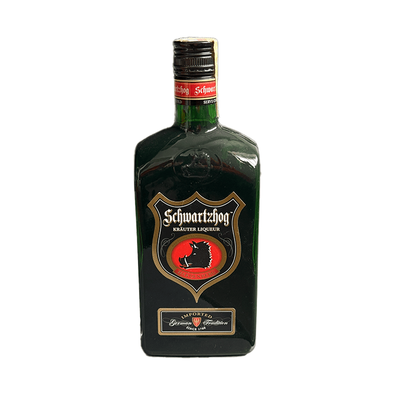 Beverages Lichior Schwartzhog 36.7% 0.7L ETICHETĂ ZGÂRIATĂ