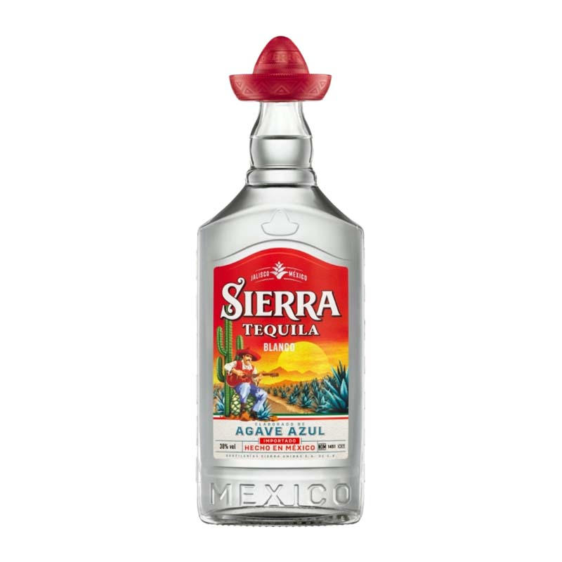 Beverages Tequila Sierra Silver 38% 0.7L