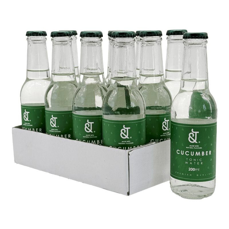 Beverages &T Cucumber Tonic Water 12x200 ML