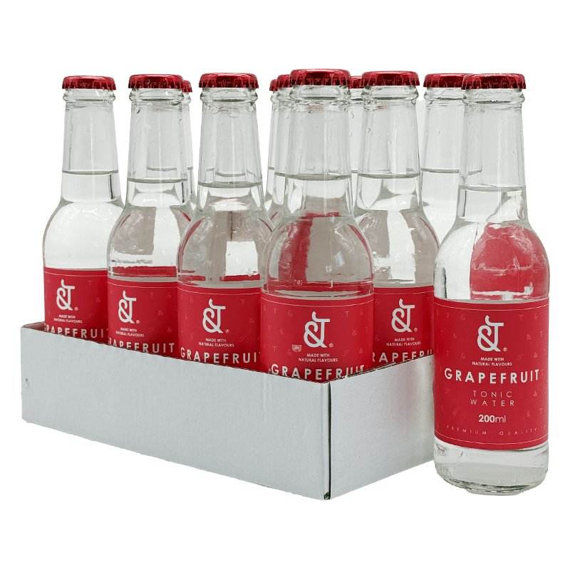 Beverages &T Grapefruit Tonic Water 12x200 ML