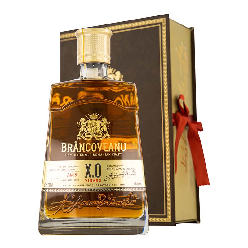Beverages Vinars Brancoveanu X.O 40% 0.7L Book