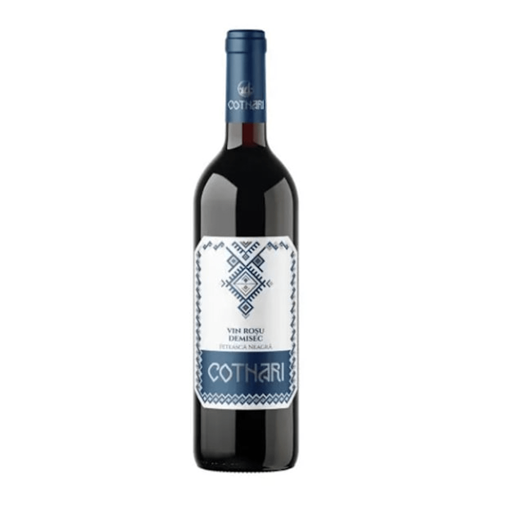 Beverages Vin Rosu Cotnari Traditii Feteasca Neagra Demisec 0.75L