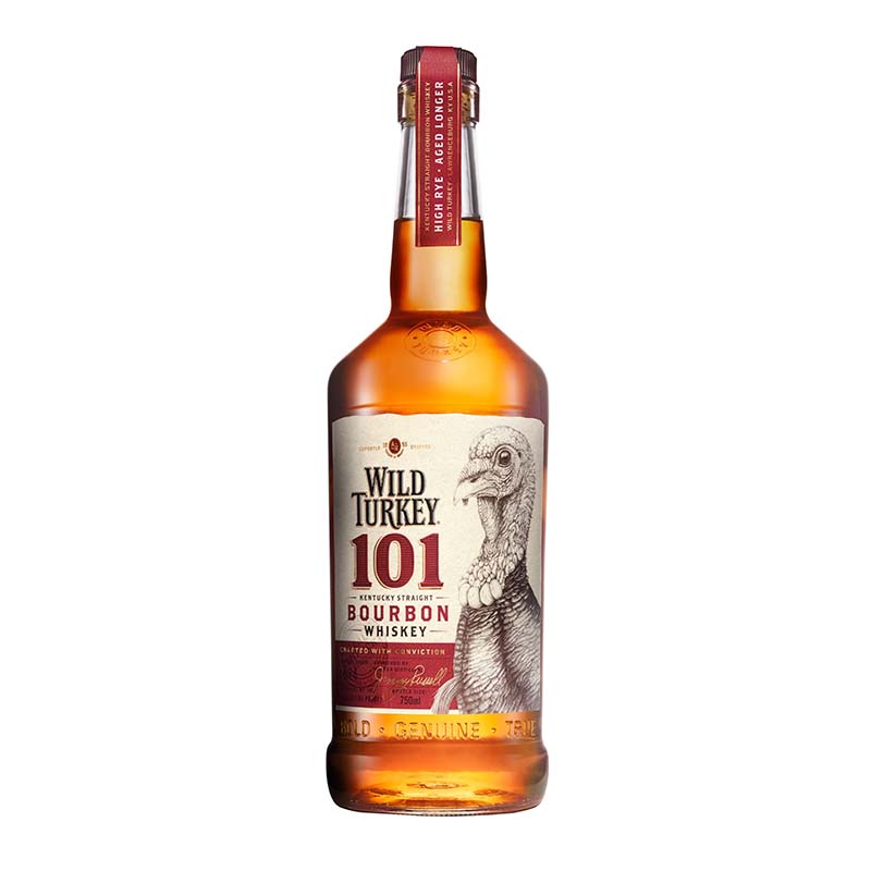 Beverages Whisky Bourbon Wild Turkey 101 50.5% 0.7L