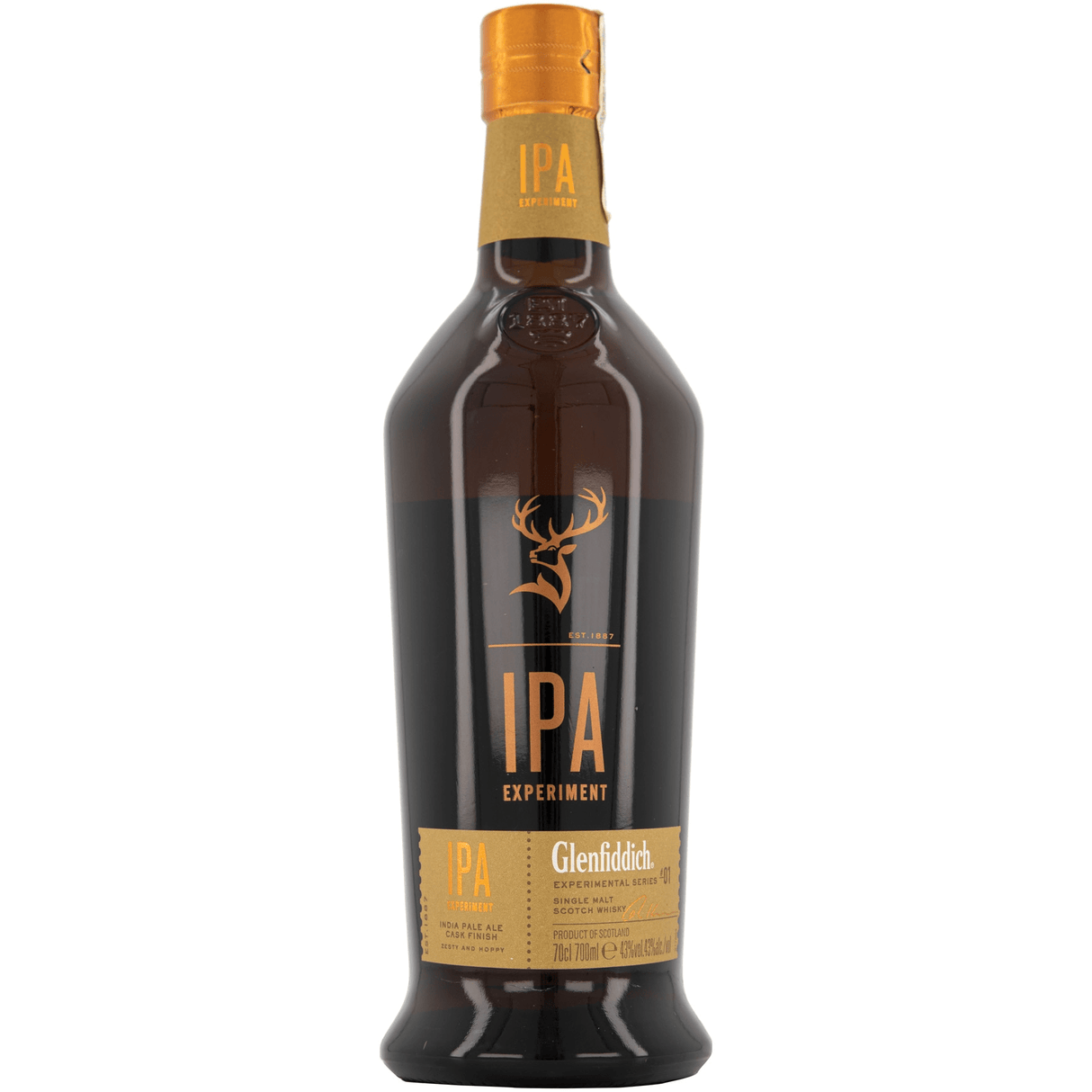 Beverages Whisky Scotch Glenfiddich IPA 43% 0.7L