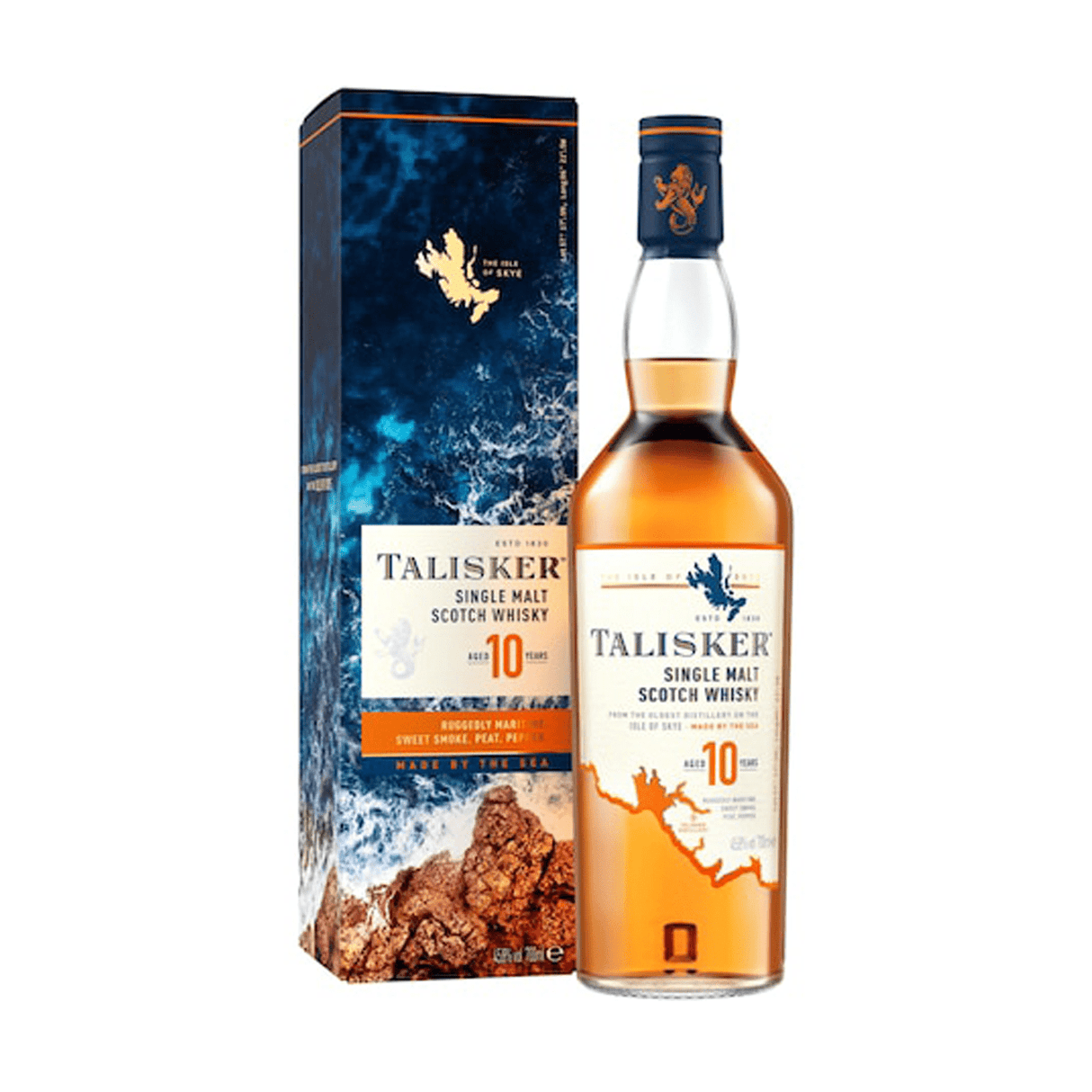 Beverages Whisky Scotch Talisker Single Malt 10YO 45.8% 0.7L
