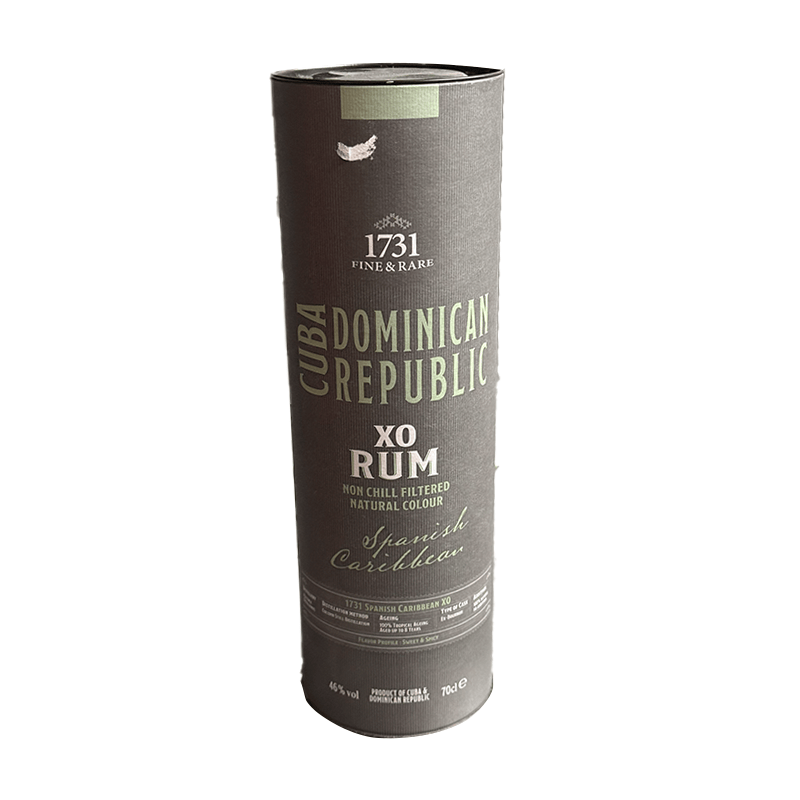 Beverages Rom 1731 Spanish Caribbean XO 46% 0.7L ETICHETĂ ZGÂRIATĂ