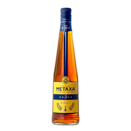Beverages Brandy Metaxa 5* 38% 1L