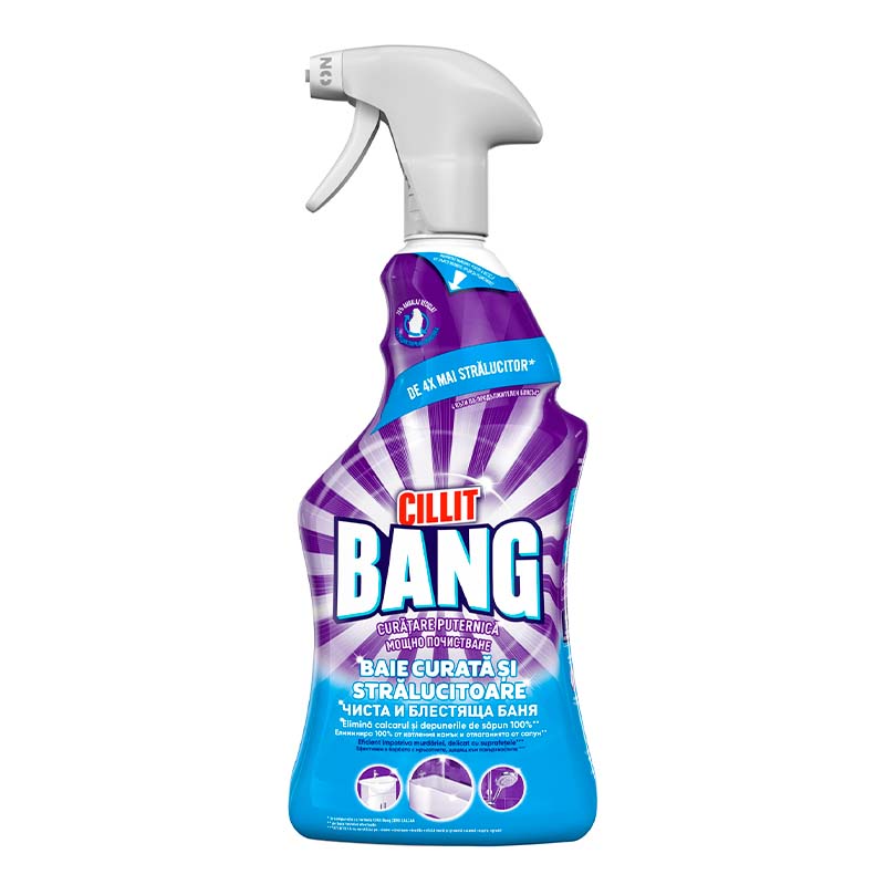 Detergent Detergent Suprafete Cillit Bang Baie Curata si Stralucitoare 750ml