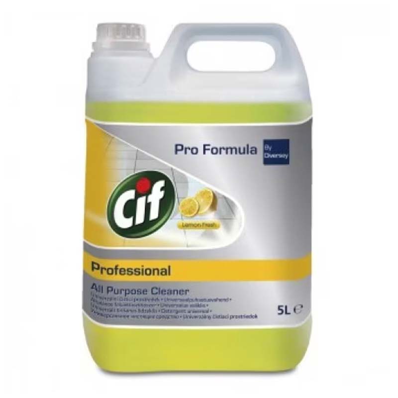 Detergent Detergent universal Cif Professional Diversey Lemon Fresh 5L
