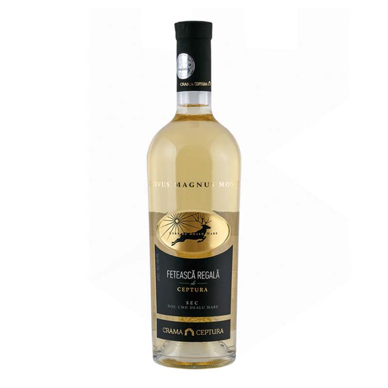 Beverages Vin Alb Crama Ceptura Cervus Magnus Feteasca Regala Sec 0.75L