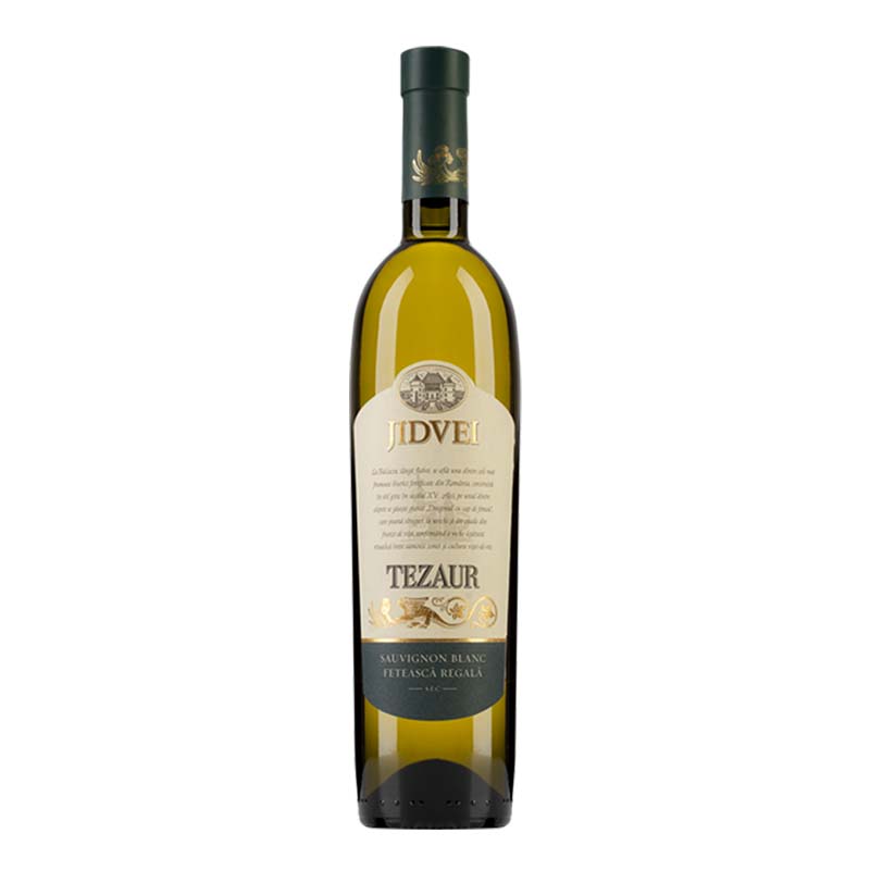 Beverages Vin Alb Jidvei Tezaur Sauvignon B. & Feteasca R. Sec 0.75L