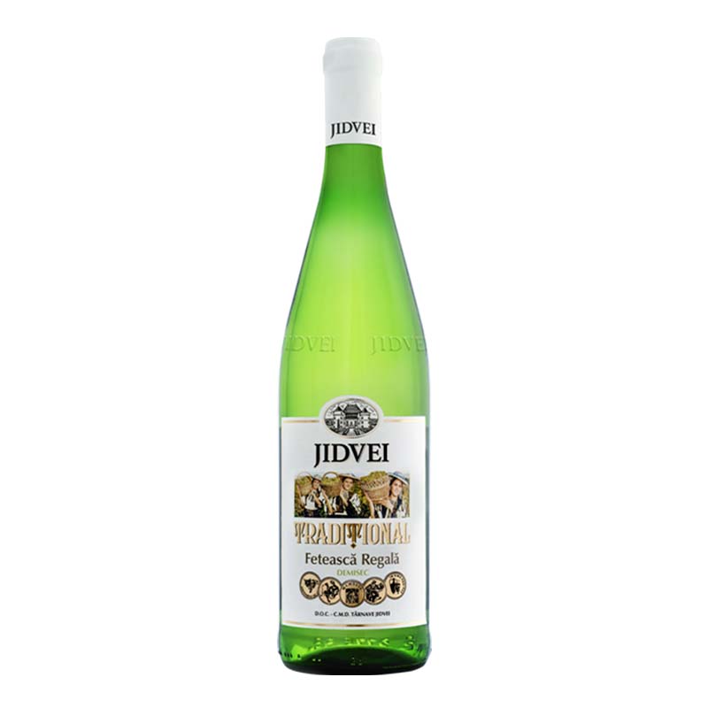 Beverages Vin Alb Jidvei Traditional Feteasca Regala Demisec 0.75L
