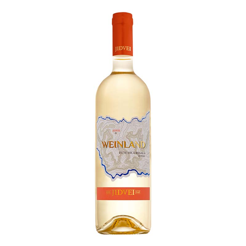 Beverages Vin Alb Jidvei Weinland Feteasca Regala Demisec 0.75L