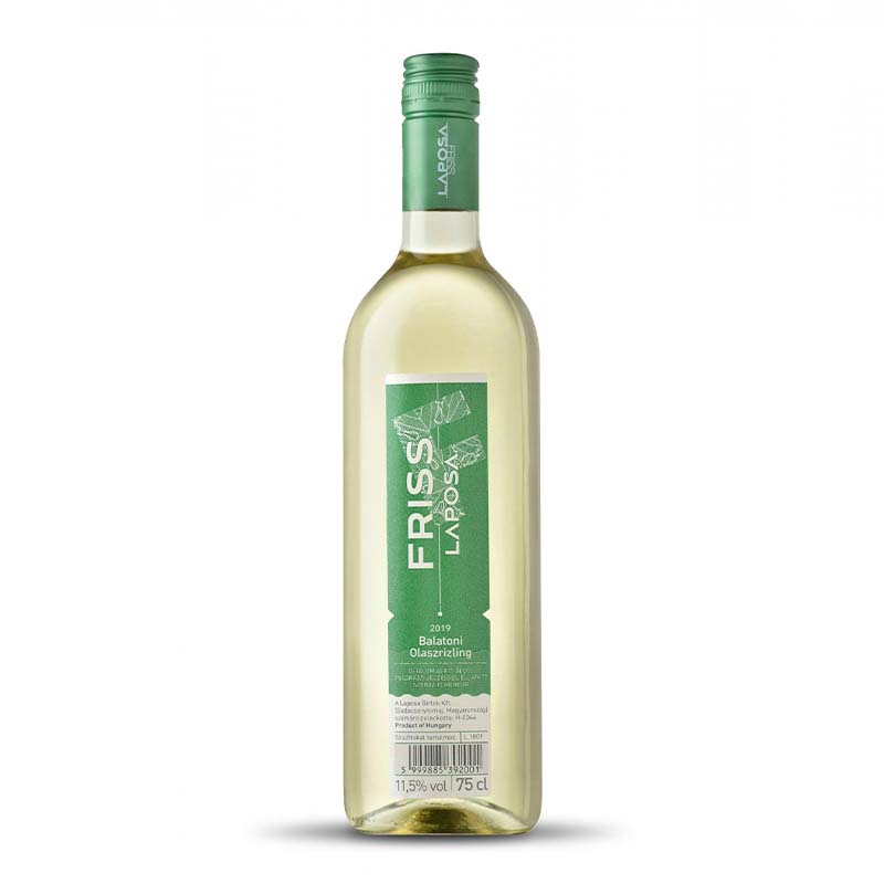 Beverages Vin Alb Laposa Friss Olaszrizling Sec 0.75L