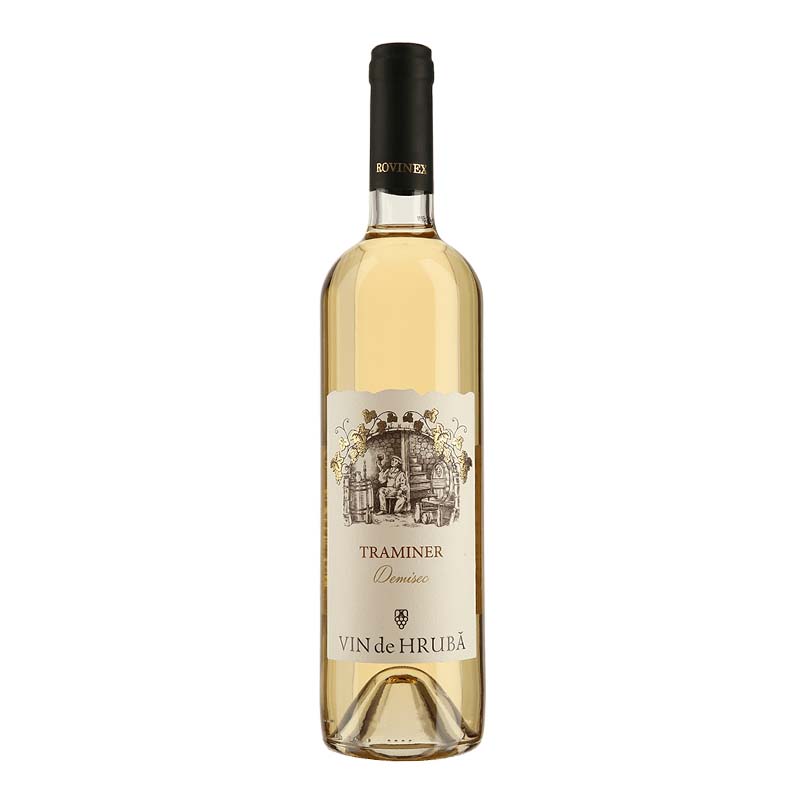 Beverages Vin Alb Rovinex Hruba Traminer Demisec 0.75L