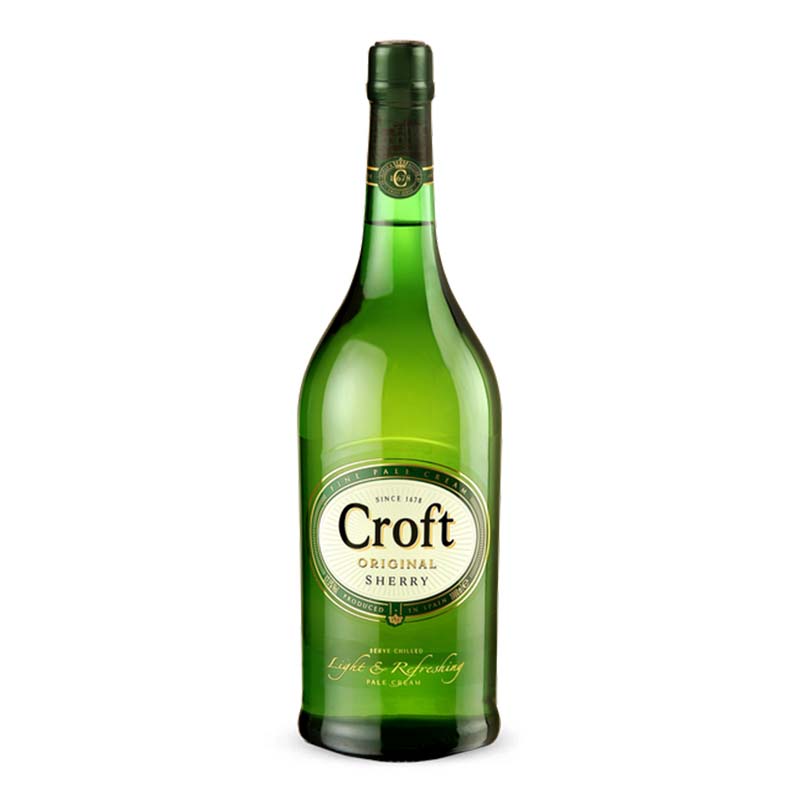 Beverages Vin Alb Sherry Byass Croft Original Dulce 17.5% 0.75L