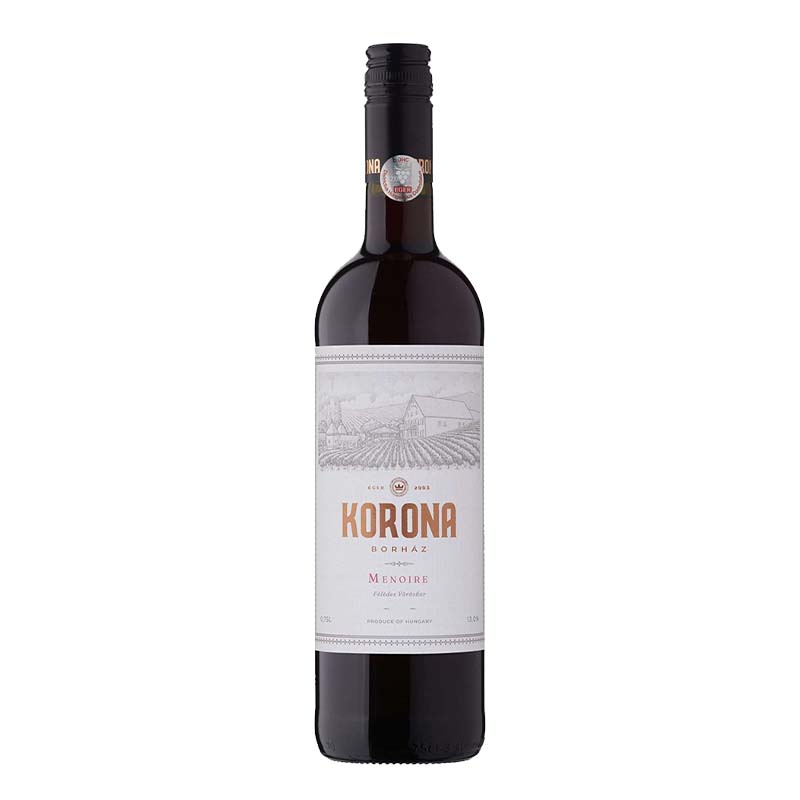 Beverages Vin Rosu Egri Korona Borhaz Menoire Demisec 0.75L