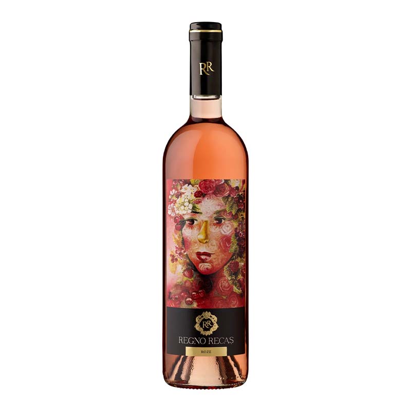 Beverages Vin Rose Recas Regno Roze Demisec 0.75L
