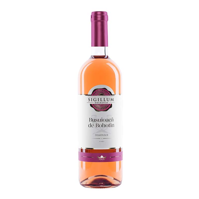 Beverages Vin Rose Sigillum Moldaviae Busuioaca Bohotin Demidulce 0.75L