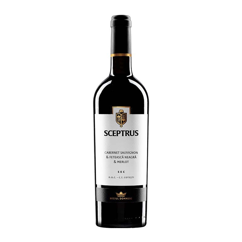 Beverages Vin Rosu Vincon SceptrusCabernet Sauvignon & Fetească Neagră & Merlot Sec 0.75L
