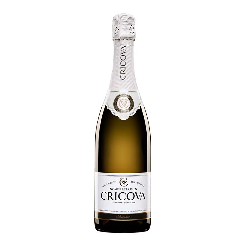 Beverages Vin Spumant Alb Cricova Spumant Traditional Demisec 0.75L