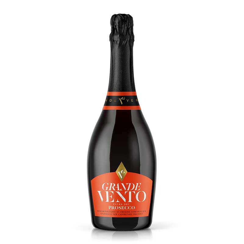 Beverages Vin Spumant Alb Prosecco Grande Vento Demisec 0.75L