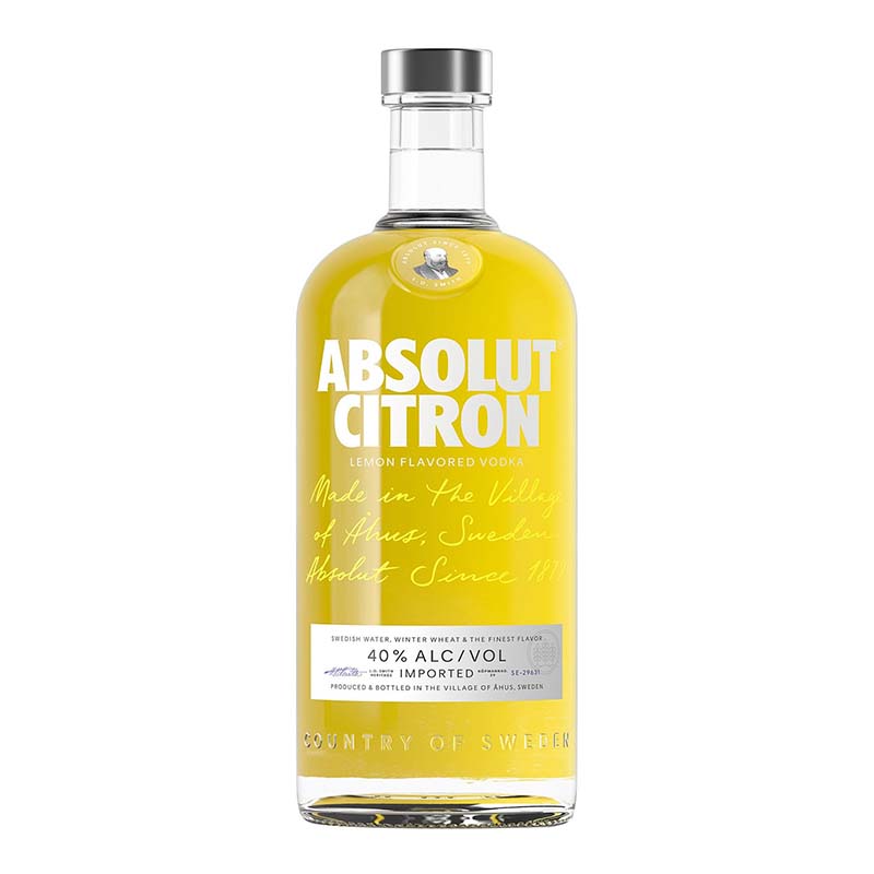 Beverages Vodka Absolut Citron 40% 0.7L