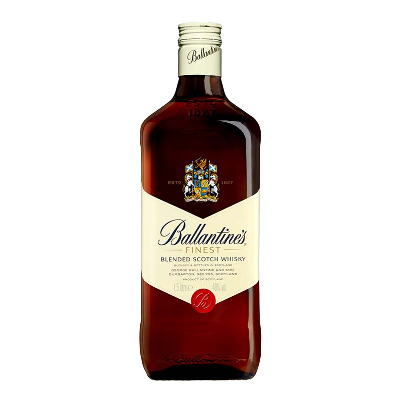Beverages Whisky Scotch Ballantines Finest 40% 1.5L