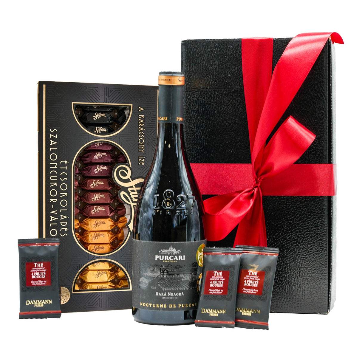 Beverages Cadou Velvet & Vine cu vin Purcari