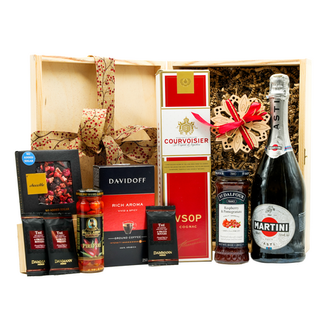 Beverages Cadou Gourmet de Sărbători cu Coniac Courvoisier VSOP