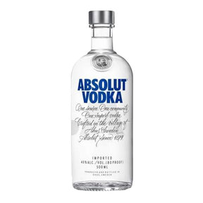 Beverages Vodka Absolut Blue 40% 0.2L