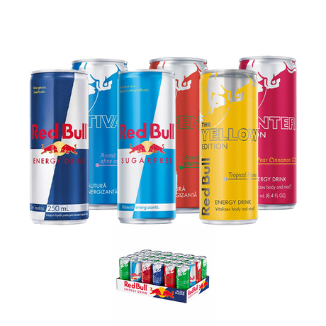 Beverages Bautura Energizanta Red Bull MIX 24 x 250ml SUPER VIP