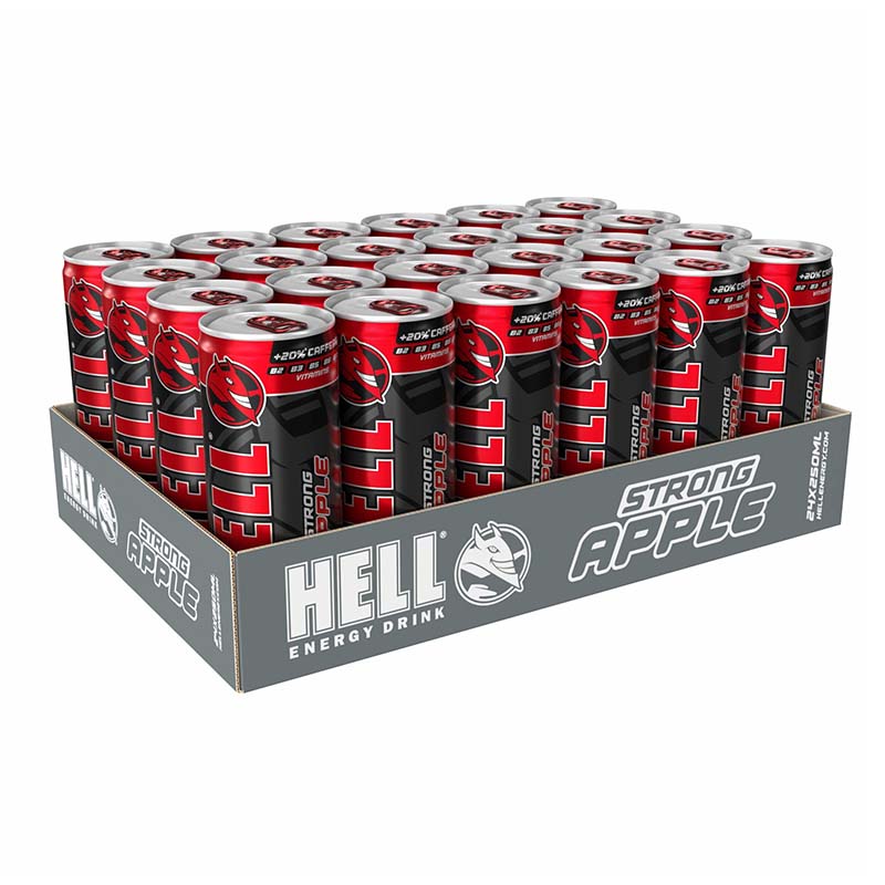 Bautura energizanta Hell Energy Drink Apple 24 x 250ml Vinimediat