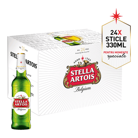 Beverages Bere Stella Artois 24x0.33L SUPER VIP