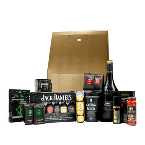 Beverages Cadou Black Glow cu whiskey Jack Daniel's FOB și vin Purcari