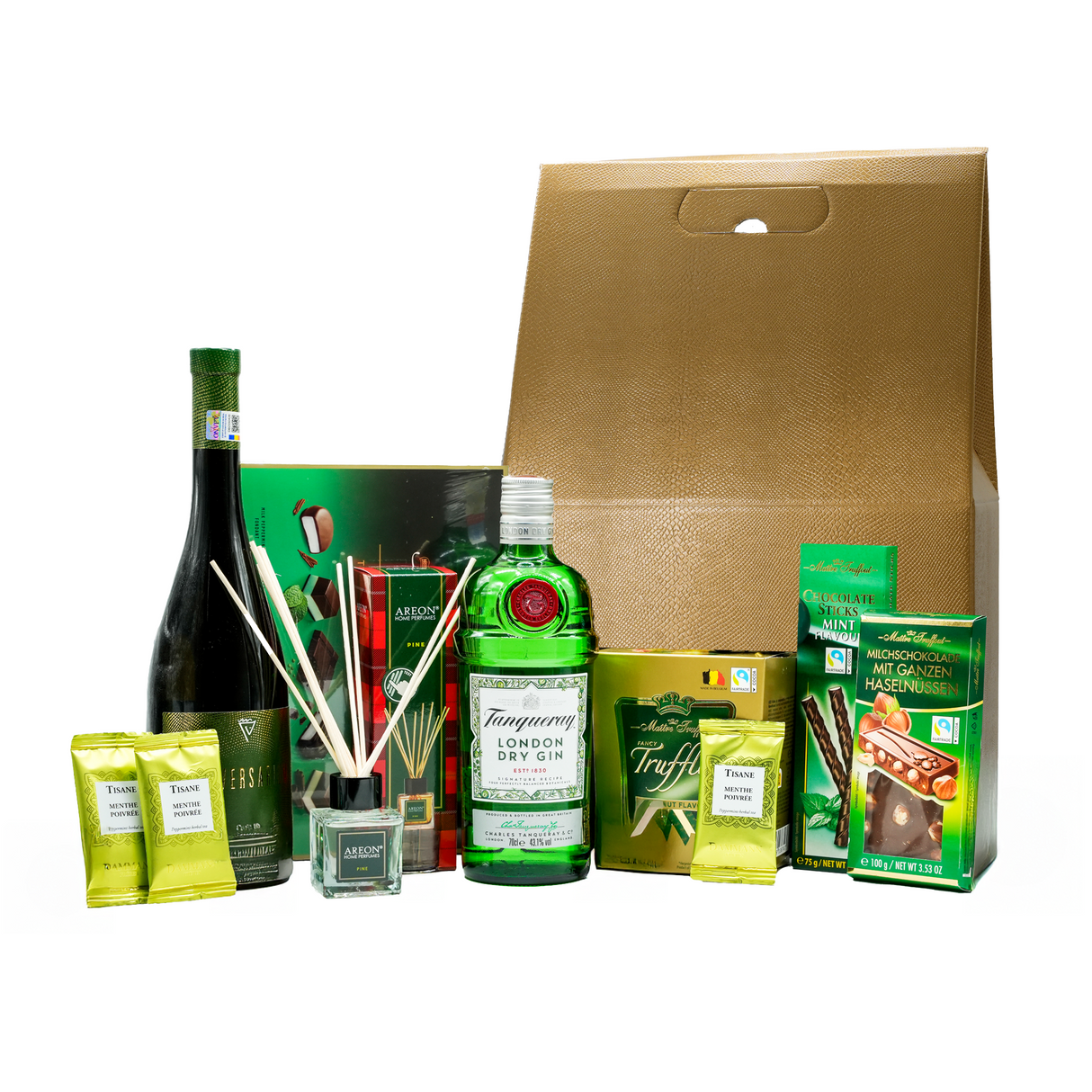 Beverages Cadou Grinch cu gin Tanqueray