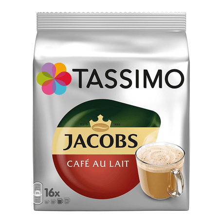 Detergent Cafea Capsule Jacobs Tassimo Cafe Au Lait 184g