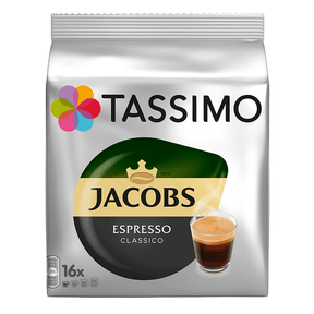 Detergent Cafea Capsule Jacobs Tassimo Espresso Classico 118.4g