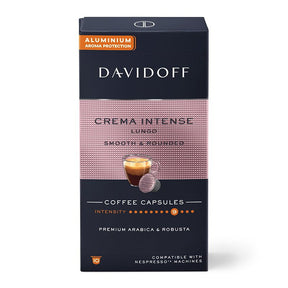 Detergent Cafea Davidoff Crema Intense Lungo 10x5,5g Capsule