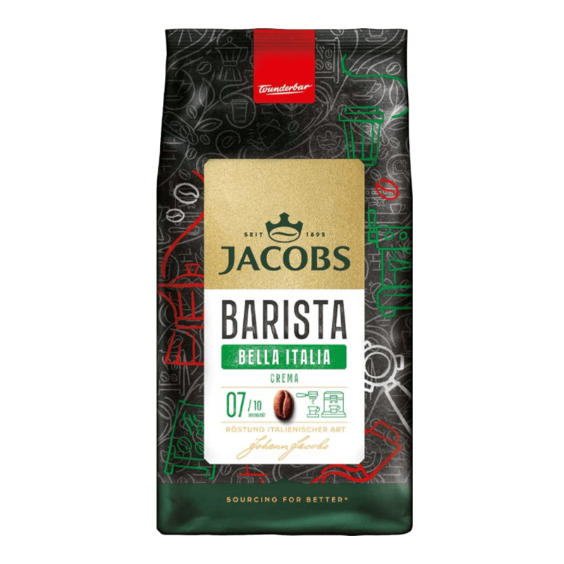 Detergent Cafea Jacobs Barista Crema Selection des Jahres 1kg (Boabe)