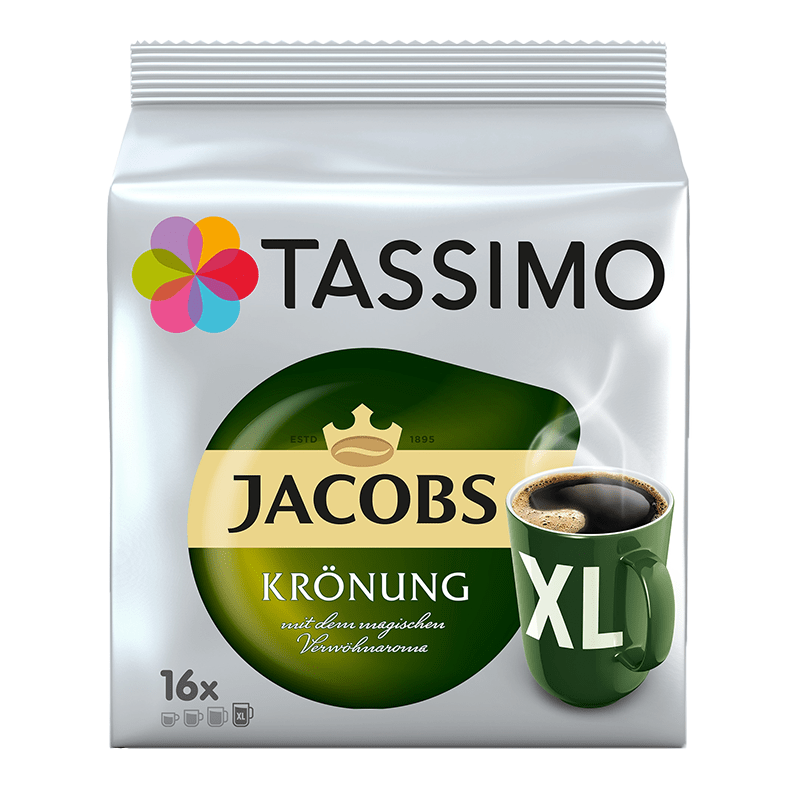 Detergent Cafea Jacobs Tassimo Kronung XL 144g