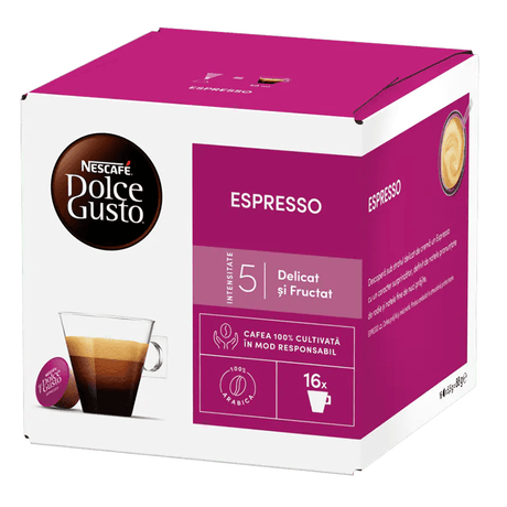 Detergent Cafea Nescafe Dolce Gusto Espresso 16buc 88g