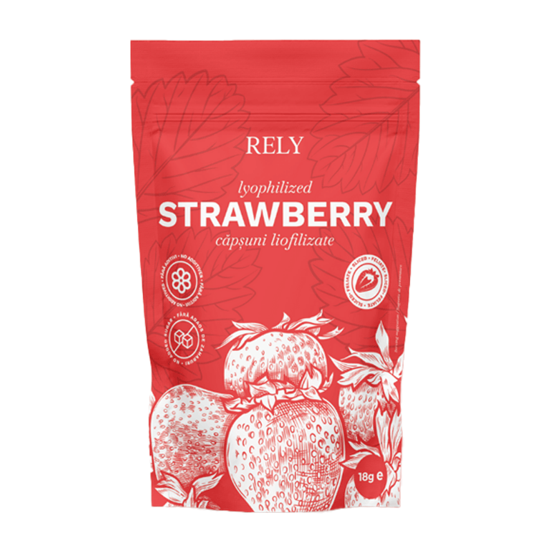 Detergent Rely Capsuni Liofilizate 18g